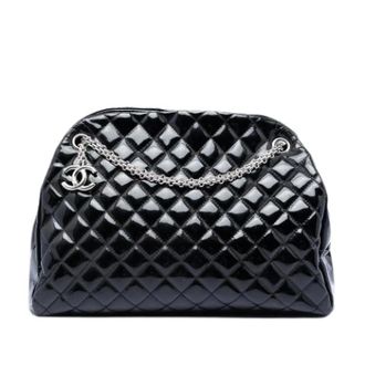 Chanel Pre-owned Shoulder Bags, unisex, Black, Size: ONE SIZE Pre-owned Just Mademoiselle Shoulder Bag