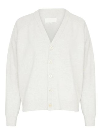 Maison Margiela V-neck button cardigan - women - Wool - M - Neutrals