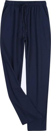 Generic Mens Pure Pajamas Home Spring And Autumn Loose Fitting Large Size Home Pants Bunny Socks Navy