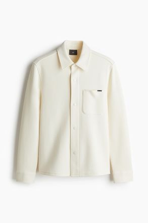 H&M Shacket in Regular Fit - White
