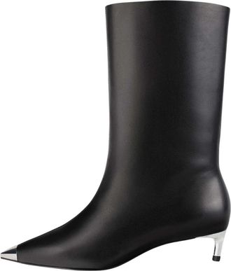 L37 Platinum Gaze Mode Schoenen - Dames - Laarzen met Hak - Zwart - 37 EU - Schoenen