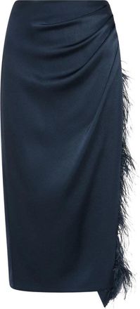 Marella Dames, Rokken, Blauw, Maat: XS Poliester