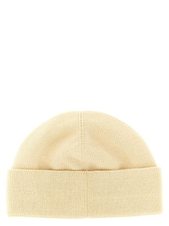 Valentino Garavani Embroidered Virgin Wool Beanie - Cream