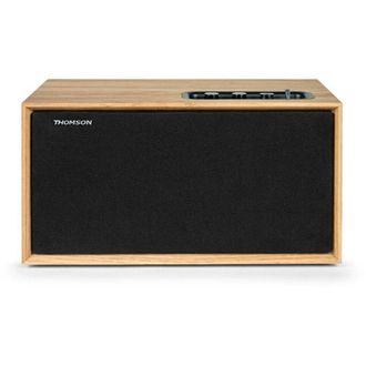 Thomson Enceinte r&eacute;sidentielle en bois Thomson WS502 - Bluetooth 5.0, 100W, rca, usb, aux-in