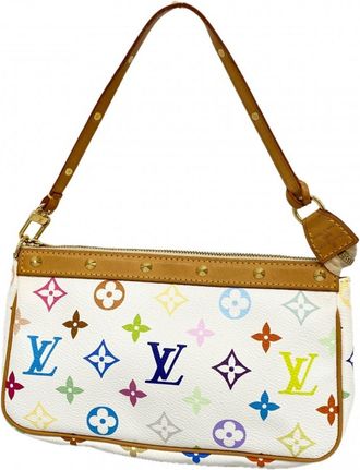 Louis Vuitton Blanc Pouch (Pre-Owned)