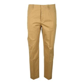 Hindustrie Heren, Broeken, Beige, Maat: S Katoen