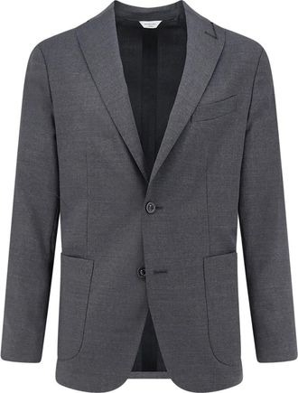 Boglioli Hombre, Trajes, Gris, Talla: 3XL