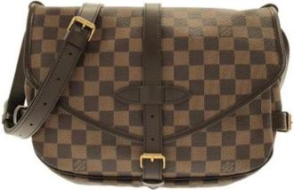 Louis Vuitton Pre-owned Schoudertas - Dames - Vintage Schoudertas - Bruin - ONE Size - Vintage