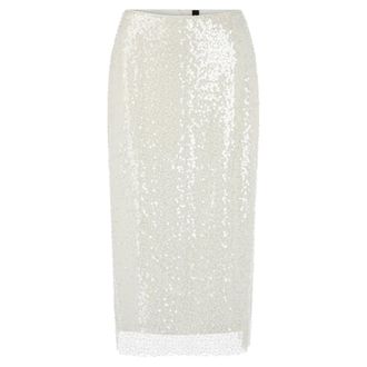 Marc Cain Dames, Rokken, Wit, Maat: XS Synthetisch