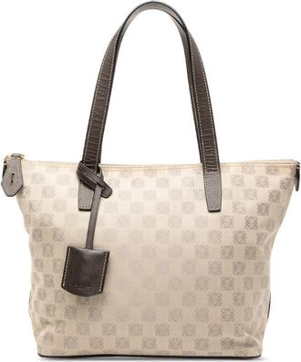 Loewe Pre-owned Loewe Anagram Canvas Tote Ladies 340912