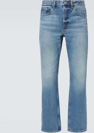 Frame Denim Boxy Jean faded straight jeans