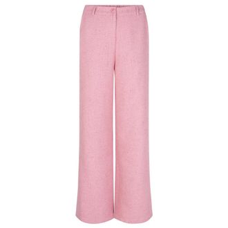 Ydence Leona Tall Broek - Dames - Wijde Broeken - Roze - M - Broeken