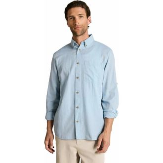 Tom Tailor Klassiek Casual Overhemd - Heren - Overhemden - Blauw - Maat: XL