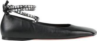 Amina Muaddi Ballet flats