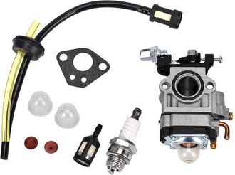OEM Adecuado Para Carburador De Motor De Desbrozadora De 52 Cc, 49 Cc Y 43 Cc, Kit De Carburador Con Junta, Manguera, Buj&iacute;a Y Filtro De Combustible