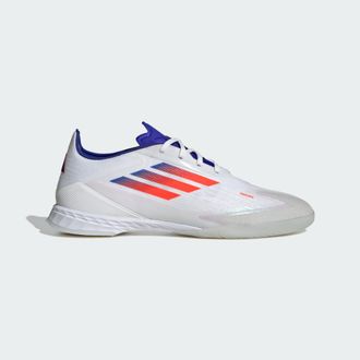 adidas adidas Performance Unisex F50 Pro Indoor Boots - White/Blue - Size UK 12.5