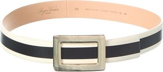 Roger Vivier Buckle Leather Belt