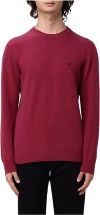 Brooksfield Ronde hals gebreid - Heren - Ronde hals truien - Roze - XL - Truien & Vesten