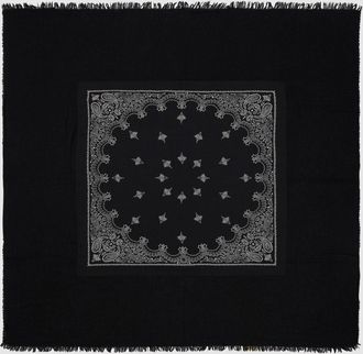 Destin Écharpe Isaband Cachemire Quadra Black