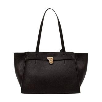 Michael Kors Borsa Tote Grande Hamilton Moderne in Pelle - - Bags - Donna - Marrone - ONE SIZE