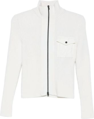 Herno zip-up jacket - White