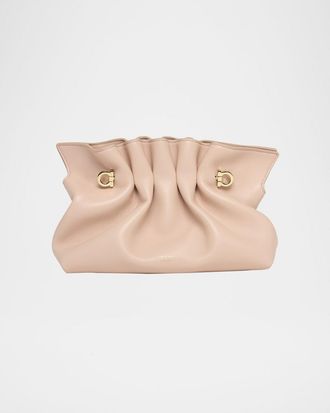 Ferragamo Small Gancio Piercing Shoulder Bag