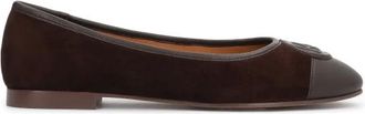 Kazar Schoenen, Dames, Bruin, 41 EU, Leer, Klassieke Ballerina