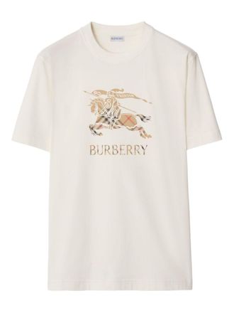 Burberry Ekd Cotton T Shirt