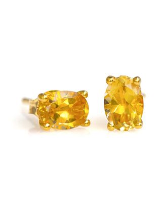 Tiramisu 10K 1.43 ct. tw. Citrine Studs