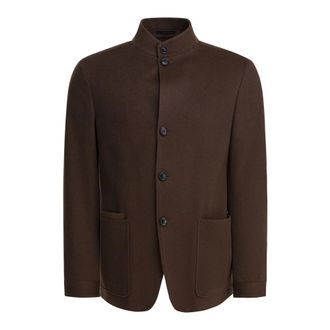 Ermenegildo Zegna Il Conte Jacket - - Jackets - Uomo - Marrone - L