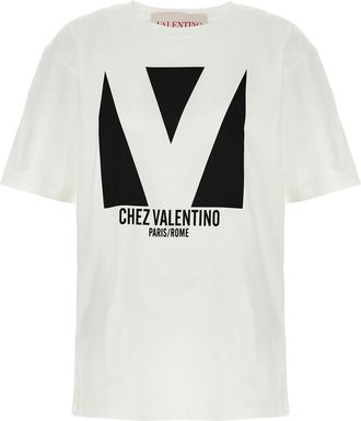 Valentino Garavani Womens Chez Valentino T-Shirt