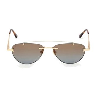 Tom Ford Sunglasses, unisex, Yellow, 55 MM, Astor-02 Sunglasses