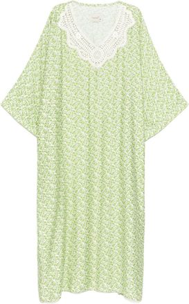 Bambah Flora jurk - Groen