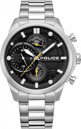 Police PEWGK0039204 Mens Reactor Watch - Silver - One Size