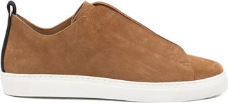 James Perse Sneakers Solstice in pelle scamosciata - Marrone