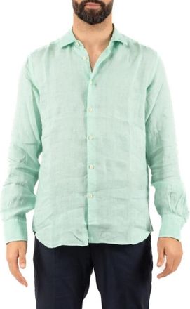 Saint Barth Camicia - Heren - Casual Overhemden - Groen - XL - Overhemden