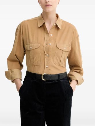 Marc O'Polo Linnen overhemd - Beige