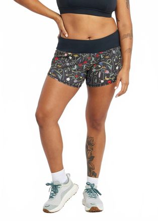 Oiselle Womens Roga Running Shorts In Wyld Flower