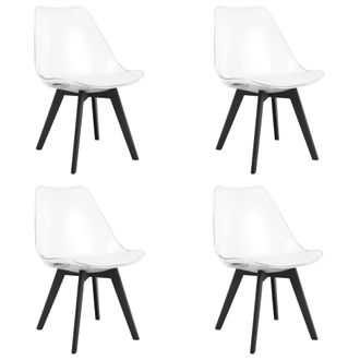 OEM Silla Mark - Patas Transparentes / Negras X 4