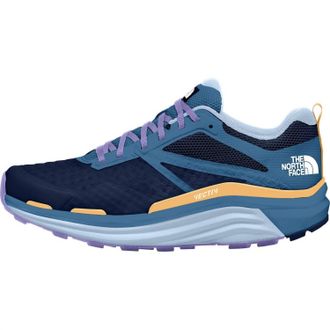 The North Face Womens Vectiv Enduris Ii Trail Running Shoes In Tnf Navy/banff Blue