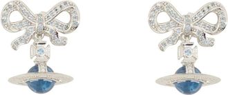 Vivienne Westwood Octavie Oorbellen - Dames - Accessoires - Grijs - Maat: ONE Size