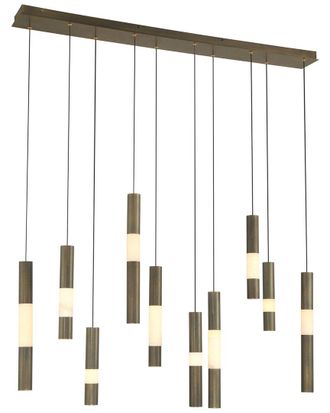 Eurofase Lighting Ronda 10-Light 50In Linear Chandelier