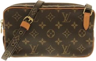 Louis Vuitton Pre-owned Cross Body Bags, male, Brown, Size: ONE SIZE Pre-owned Vintage Shoulder Bag