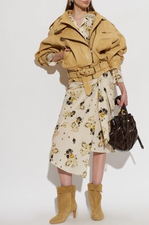 Isabel Marant Farza Jacket, Womens, Beige