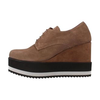 Yellow Schoenen, Dames, Bruin, 40 EU, Suède, 7341 Sicilia Blucher