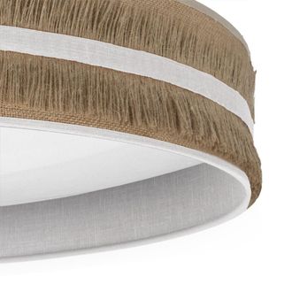 Fabrilamp Fabrilamp - Plafon 72w Natalia Saco-blanco 5616lm 3000k,4000k,6500k 13x50x50 Cm