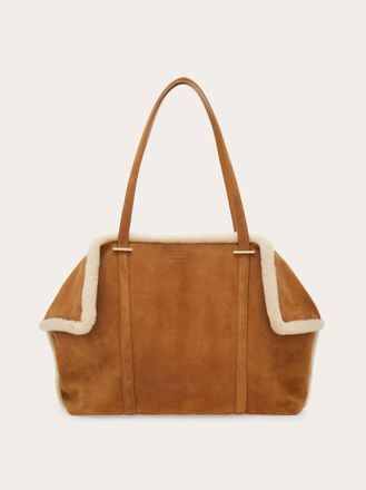 Ferragamo Women Folded tote bag (M) Brown