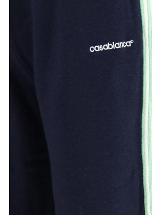 Casablanca Mens Sweatpants Merino Wool Navy Trousers