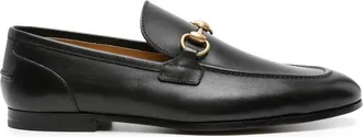 Gucci Jordaan Leather Loafers