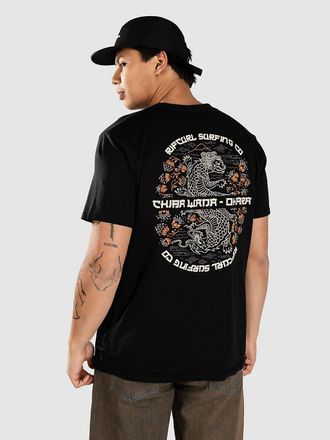 Rip Curl Desti Animals Camiseta negro